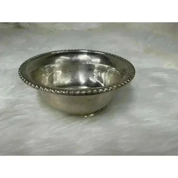 Birks Regency Plate E.P Copper Small Silverplate Bowl - Picture 1 of 6